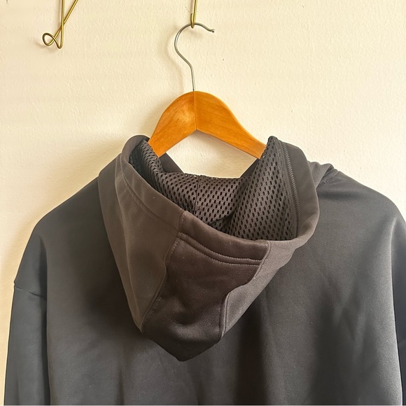 Adidas Black and White Hoodie with Iconic Stripes - Picture 3 of 5